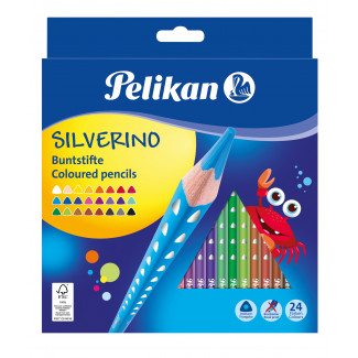 Pelikan Bunststifte Silverino 24er