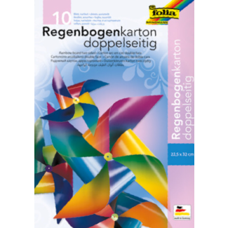 Regenbogenkarton doppelseitig
