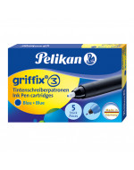 PELIKAN griffix Tintenschreiberpatronen 5er-Set