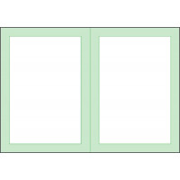VS Quart glatt - 24 Blatt - hellgrün