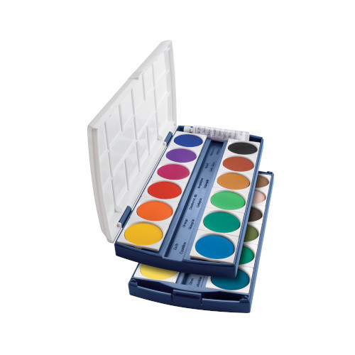 Herlitz Deckfarbenkasten 24er