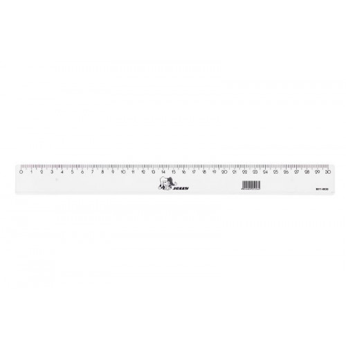 Jolly Lineale Kunststoff transparent 30 cm